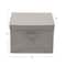 Household Essentials Canvas Storage Boxes with Lids, 2ct.
